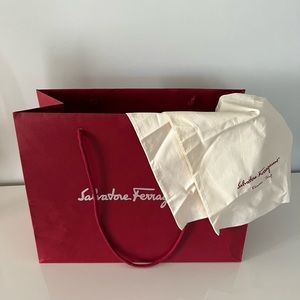 Salvatore Ferragamo shopping bag